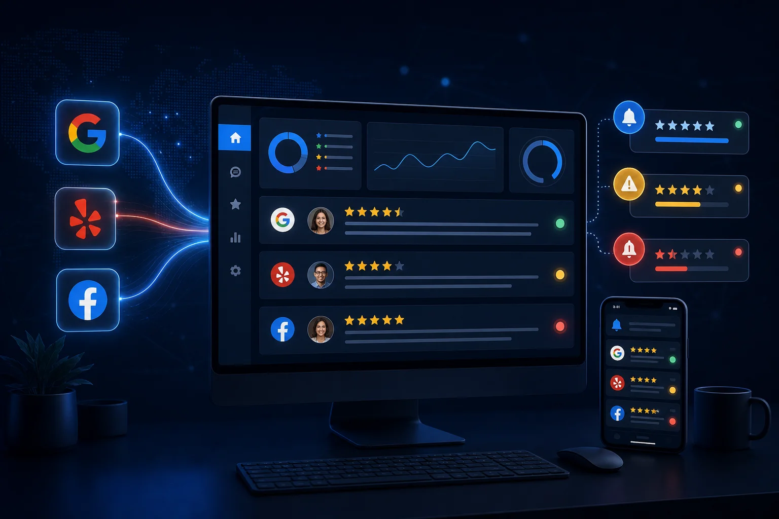 Professional reputation management services