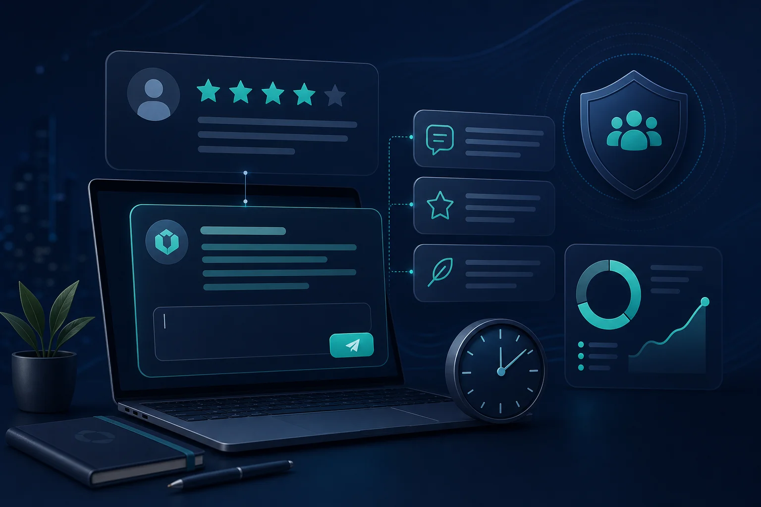 Professional reputation management services
