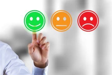 ORM Employee Satisfaction image showing Happy, Content and Sad