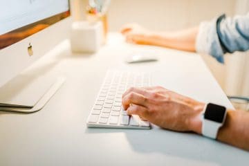 man on laptop